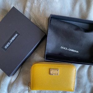 Authentic Dolce & Gabbana mini wallet